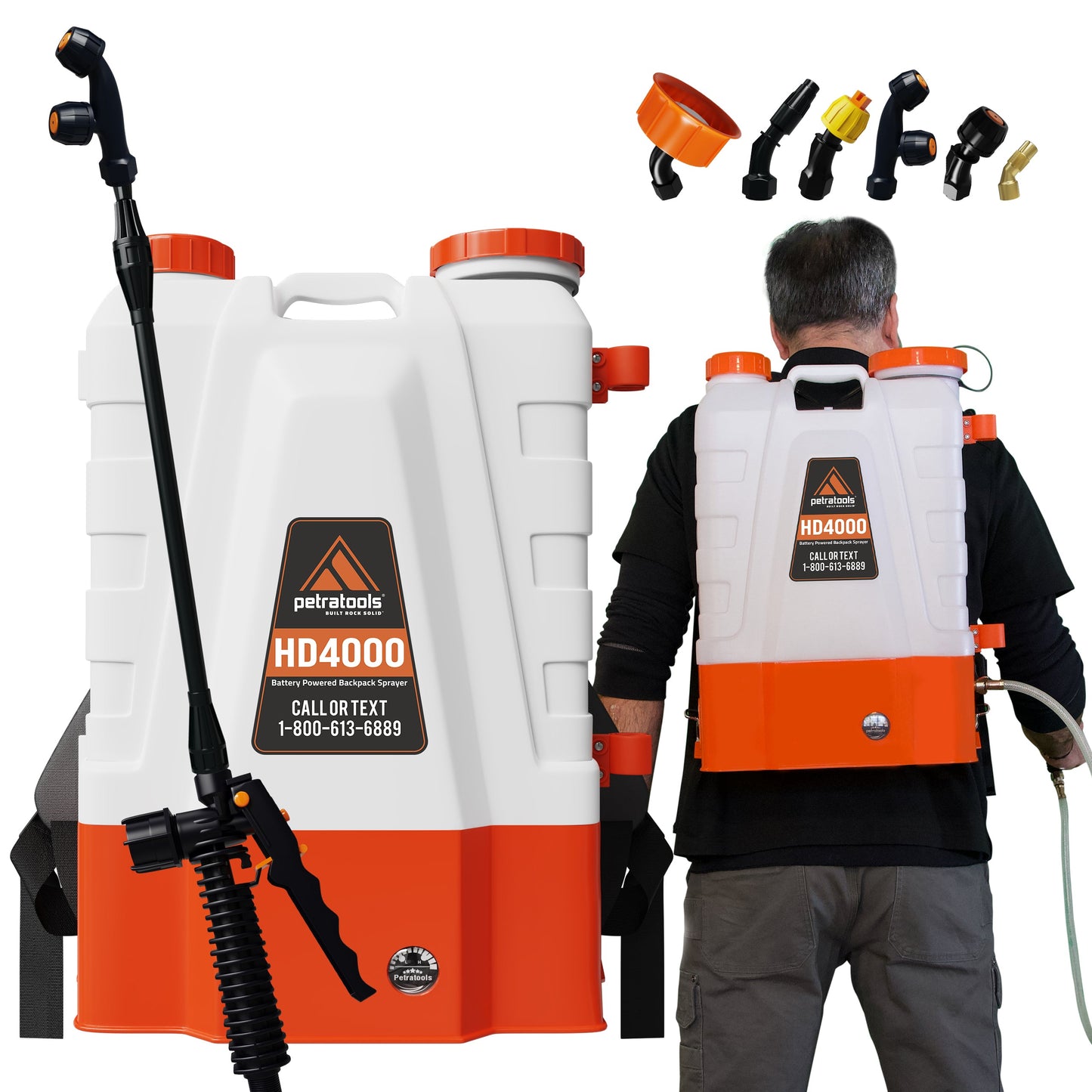 HD4000 Backpack Sprayer +Neighbor's Envy Liquid Lawn Fertilizer Bundle