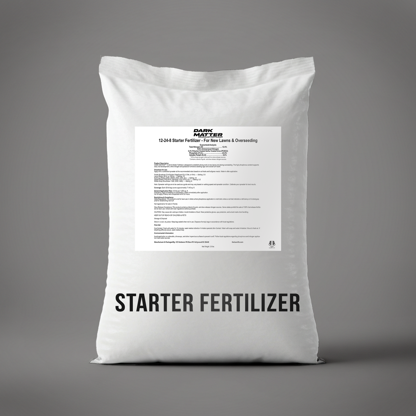 DARK MATTER™ 12-24-8 Starter Fertilizer