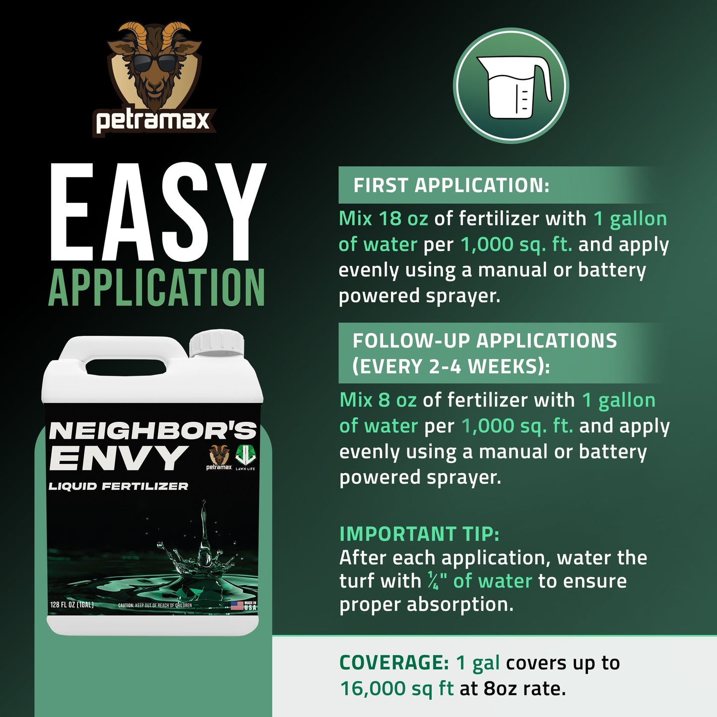 Neighbor's Envy Liquid Fertilizer