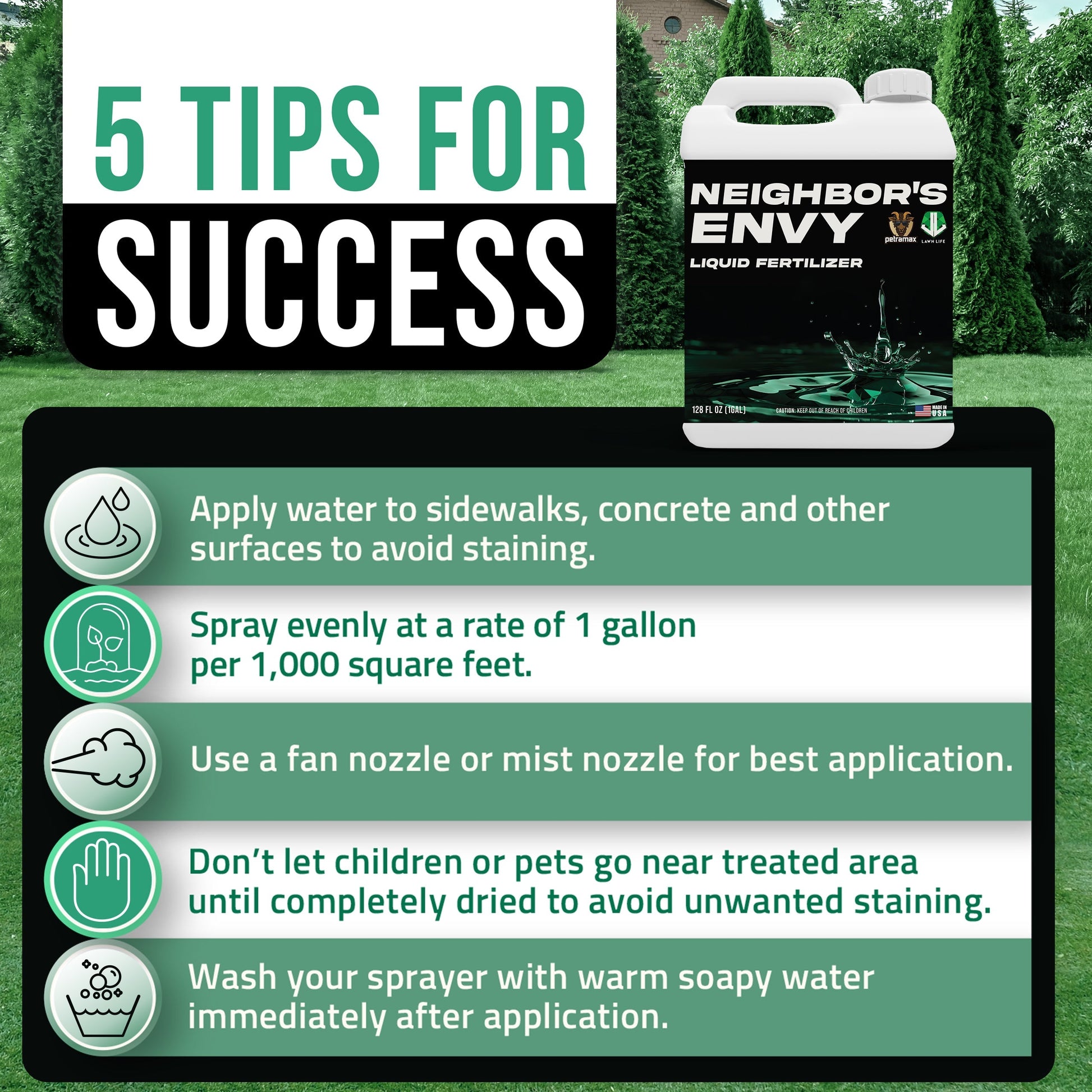 liquid fertilizer for pineapple plants Petramax Neighbor's Envy Liquid Fertilizer 1 Gallon